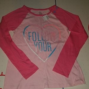 girls long sleeved shirt